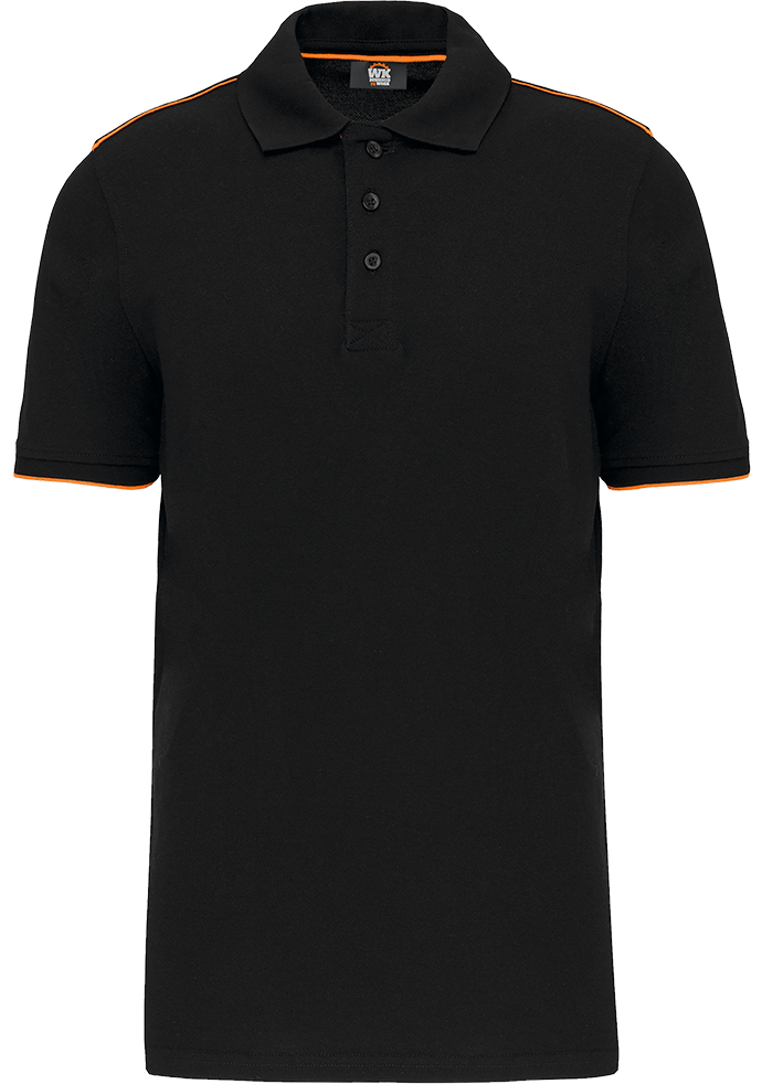 WK270 – Workwear herenpolo tweekleurig 467060