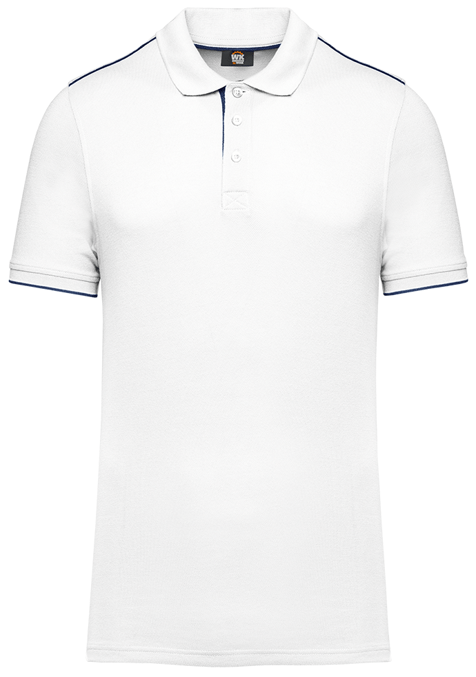 WK270 – Workwear herenpolo tweekleurig 467062