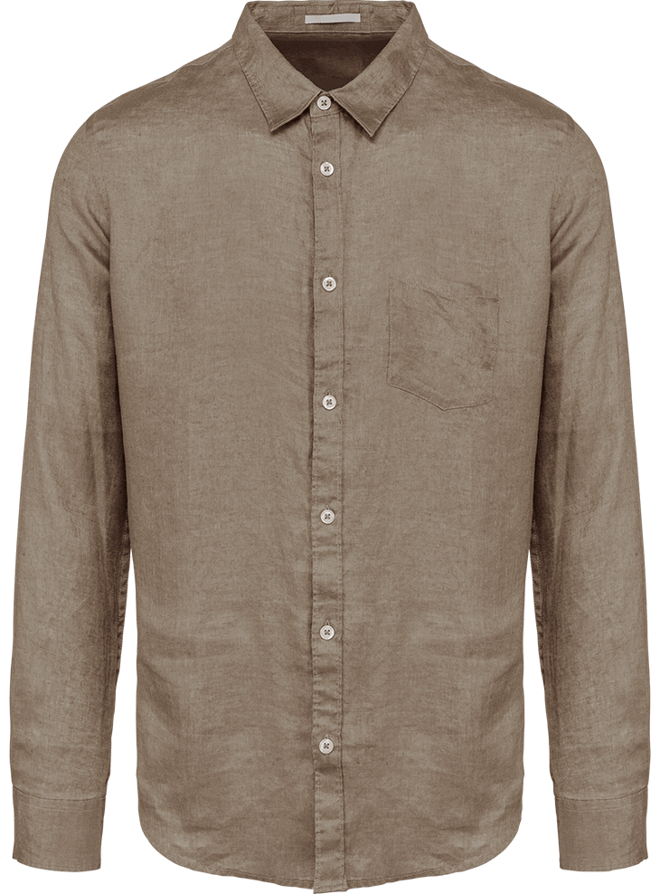 SP504 – Premium linnen heren overhemd 467000