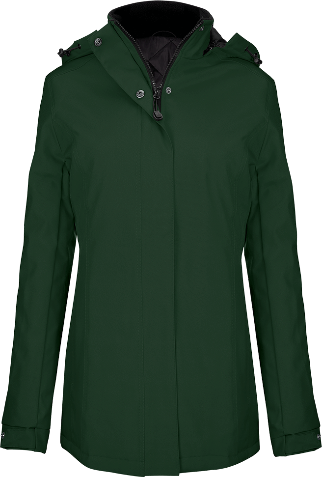 K6108 – Hoogwaardige gewatteerde damesparka ontwerpen en bedrukken 464440