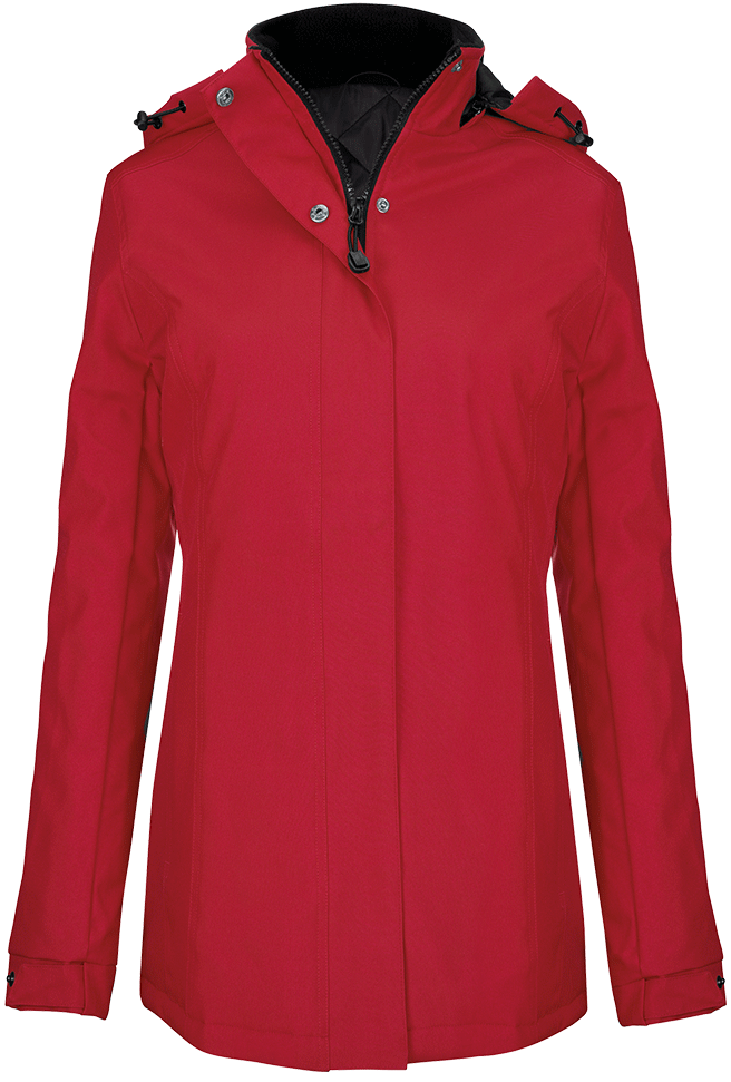 K6108 – Hoogwaardige gewatteerde damesparka ontwerpen en bedrukken 464408