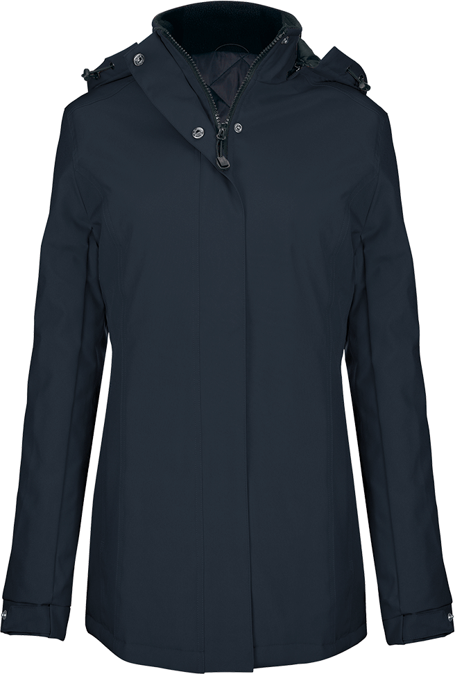 K6108 – Hoogwaardige gewatteerde damesparka ontwerpen en bedrukken 464419