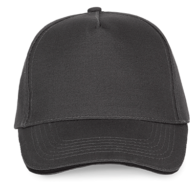 KP124 – 5 panel pet met contrasterende bies en gespsluiting ontwerpen en bedrukken 464832