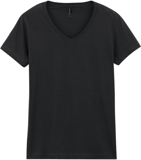 GI64V00L – Dames V-hals t-shirt ontwerpen en bedrukken 467412