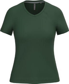 K381 – Basic+ Dames T-shirt V-hals Bedrukken 463442