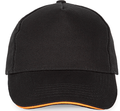 KP124 – 5 panel pet met contrasterende bies en gespsluiting ontwerpen en bedrukken 464836