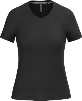 K381 – Basic+ Dames T-shirt V-hals Bedrukken 463450