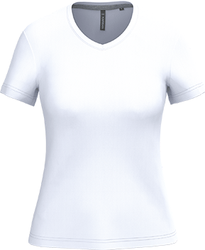 K381 – Basic+ Dames T-shirt V-hals Bedrukken 463411