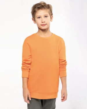 k4026 - eco-friendly unisex kindertrui ontwerpen en bedrukken - kinder sweater ontwerpen en bedrukken