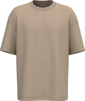 NS308 – Unisex oversized biokatoen T-shirt 464526