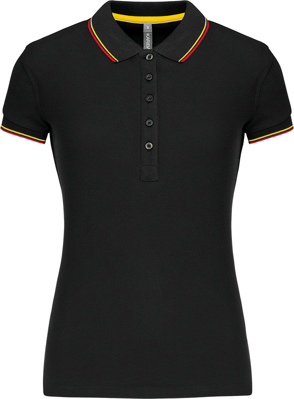 K251 – Damespolo Sailing driekleurig extra zacht 463025