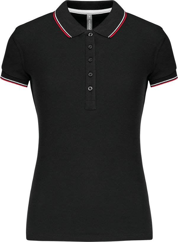 K251 – Damespolo Sailing driekleurig extra zacht 463026