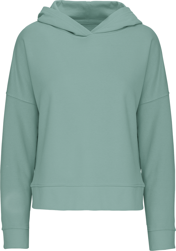 K494 – Dames lounge biokatoen hoodie 463969