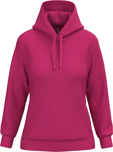 K473 – Dames hoodie casual fit 463837