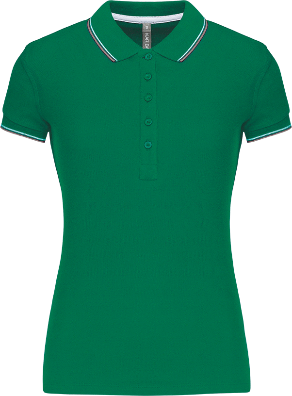 K251 – Damespolo Sailing driekleurig extra zacht 463024