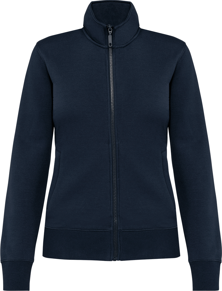 K4011 – Dames vest met opstaande kraag 464276