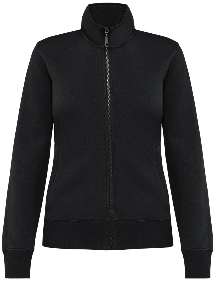 K4011 – Dames vest met opstaande kraag 464282