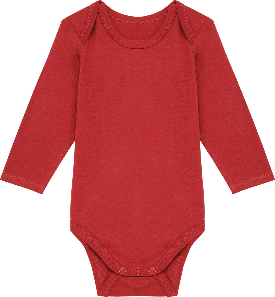 K837 – Baby Romper lange mouwen van bio katoen 464131