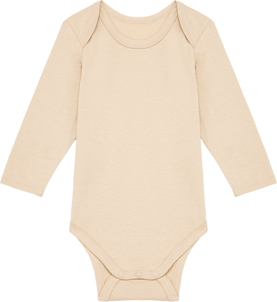 K837 – Baby Romper lange mouwen van bio katoen 464117