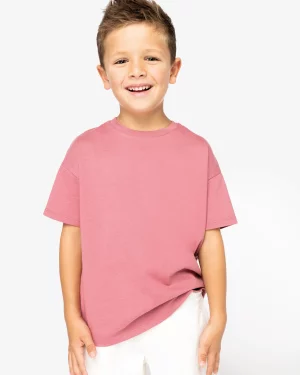 ns340 - premium oversized biokatoen kindershirt - goedkoop bedrukt t-shirt