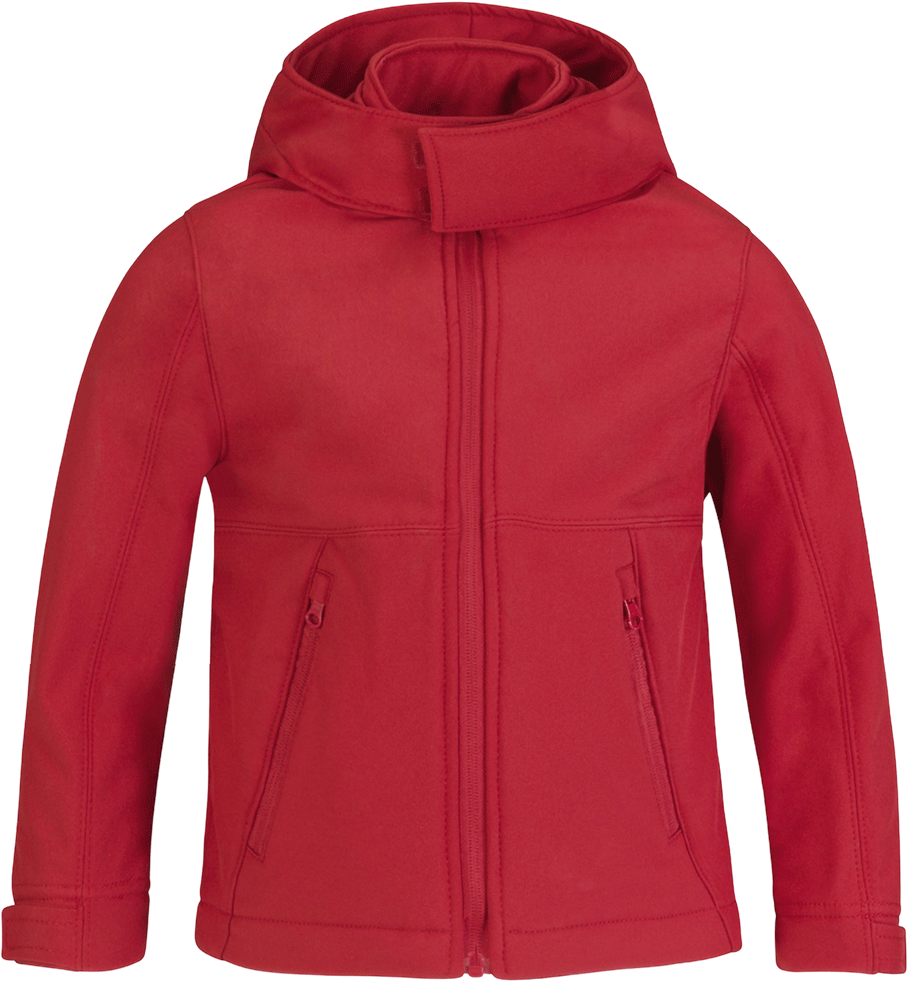 CGJK969 – Kinder softshell jas 3-laags met capuchon 465608
