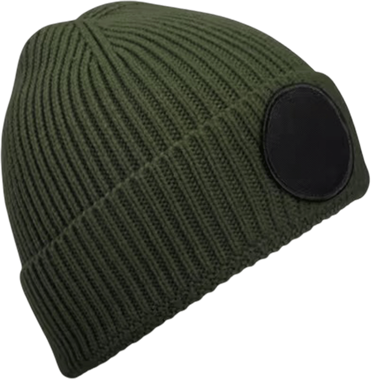 B332R – Geribbelde muts met ronde patch 465536