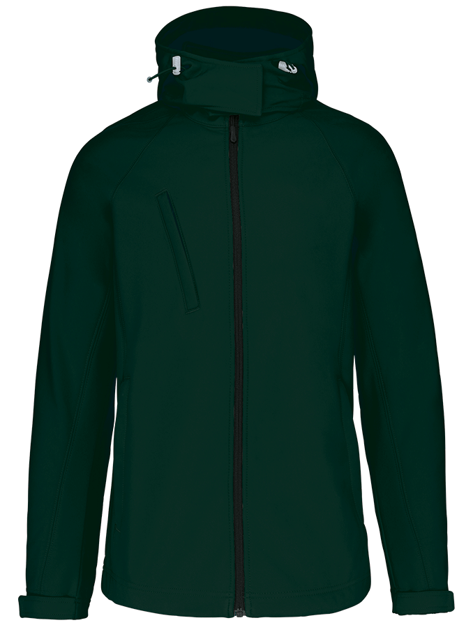 K414 – Dames softshell jas met afneembare capuchon 465720