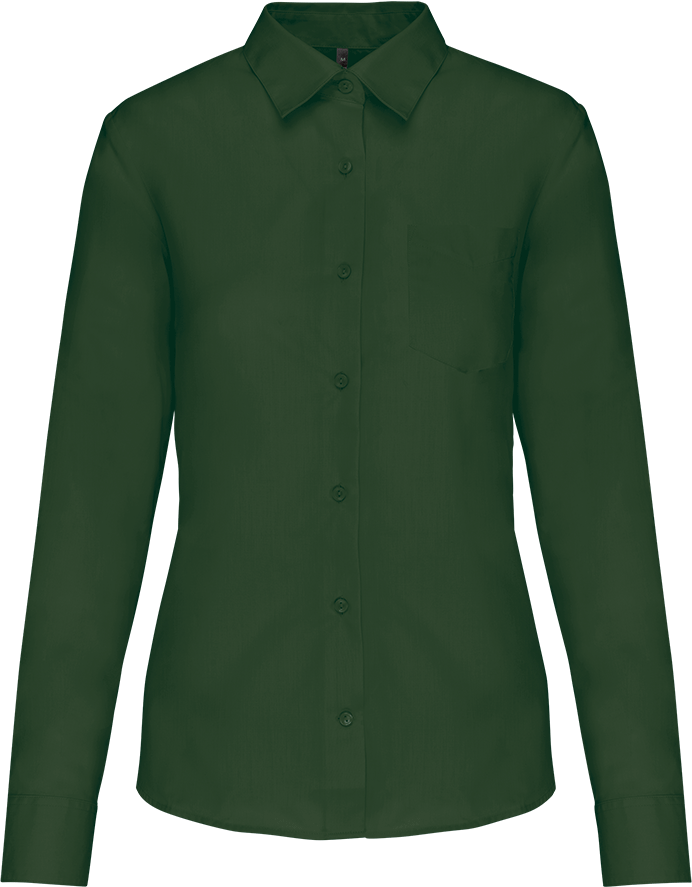 K549 – Polykatoen damesblouse popeline 465828