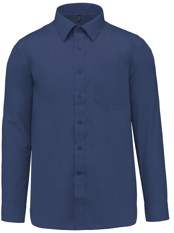 K545 – Polykatoen heren overhemd popeline 465791