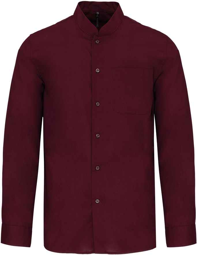 K515 – Herenoverhemd met Mao kraag 465744