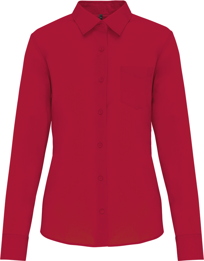 K549 – Polykatoen damesblouse popeline 465831