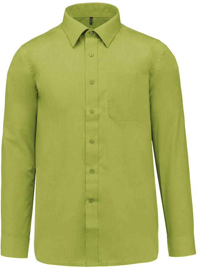 K545 – Polykatoen heren overhemd popeline 465765