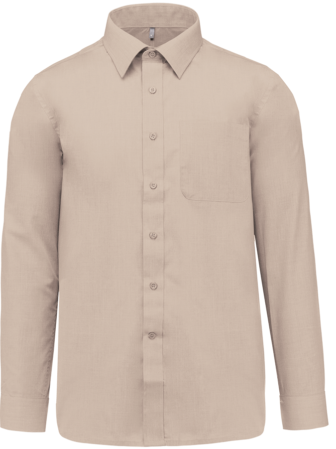 K545 – Polykatoen heren overhemd popeline 465771
