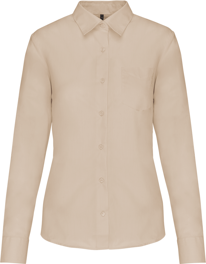 K549 – Polykatoen damesblouse popeline 465838