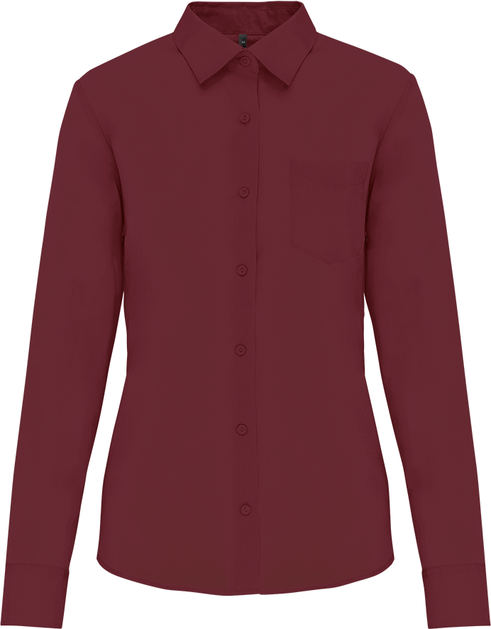 K549 – Polykatoen damesblouse popeline 465841