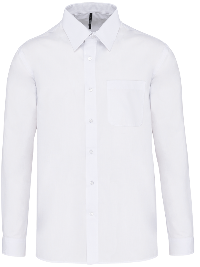 K545 – Polykatoen heren overhemd popeline 465775