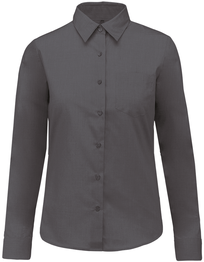 K549 – Polykatoen damesblouse popeline 465843