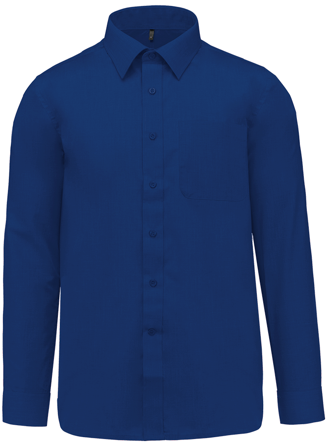 K545 – Polykatoen heren overhemd popeline 465777