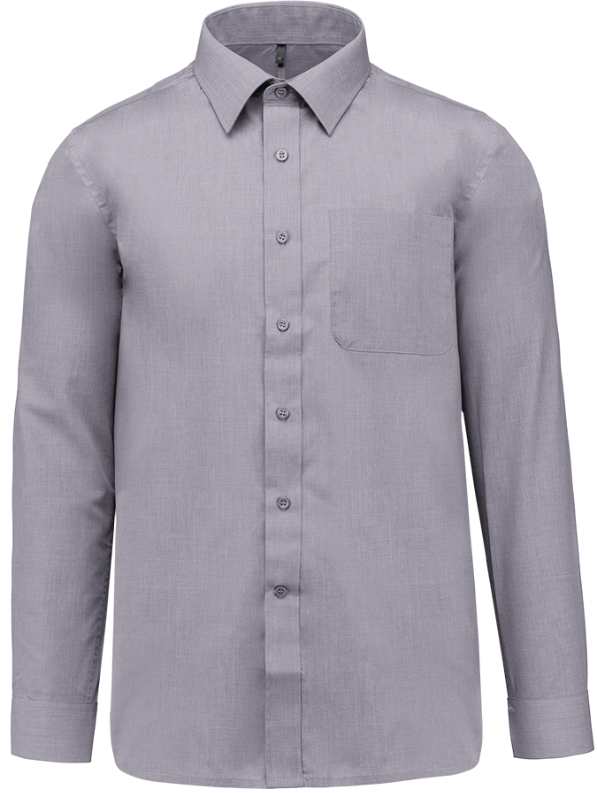K545 – Polykatoen heren overhemd popeline 465778