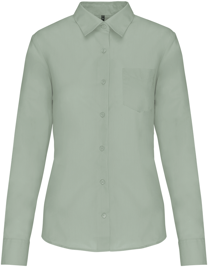 K549 – Polykatoen damesblouse popeline 465846