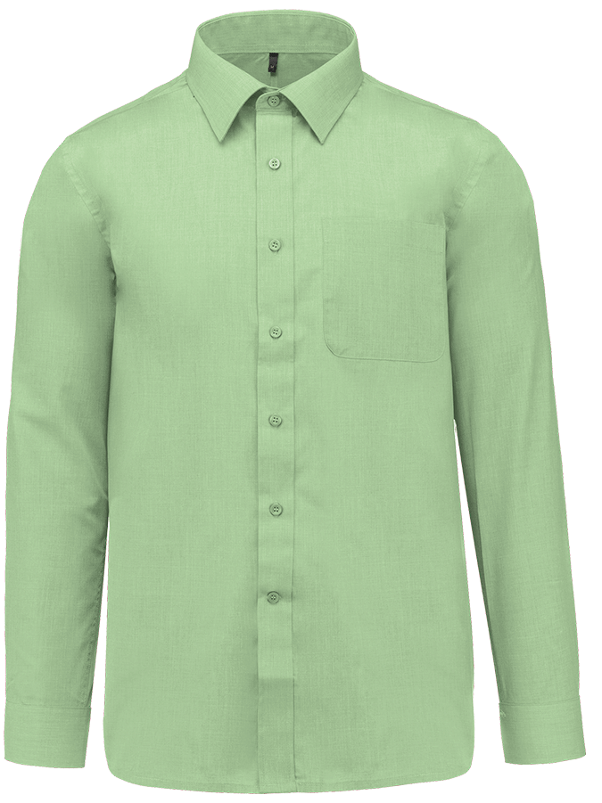 K545 – Polykatoen heren overhemd popeline 465781