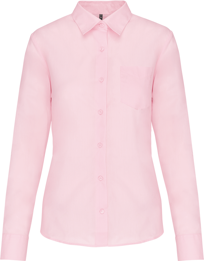 K549 – Polykatoen damesblouse popeline 465849