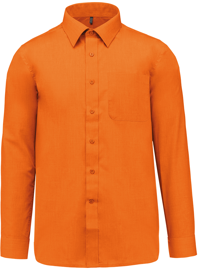 K545 – Polykatoen heren overhemd popeline 465783