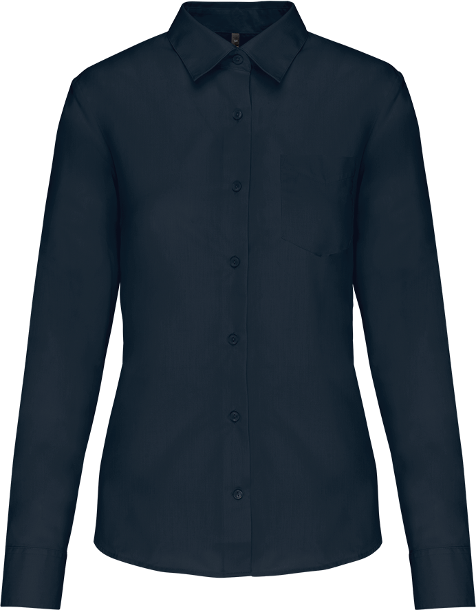 K549 – Polykatoen damesblouse popeline 465851