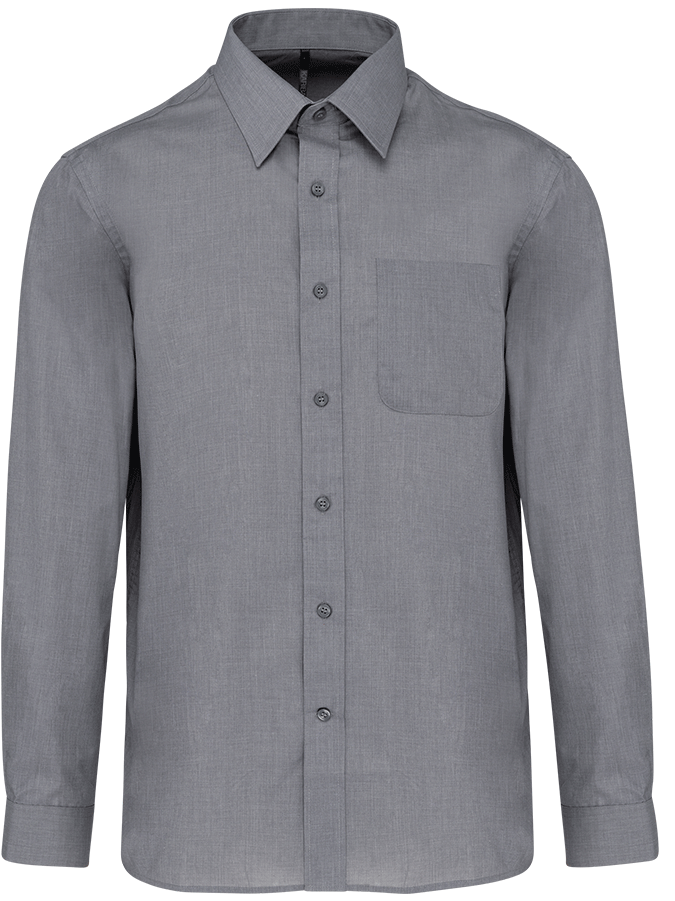 K545 – Polykatoen heren overhemd popeline 465785