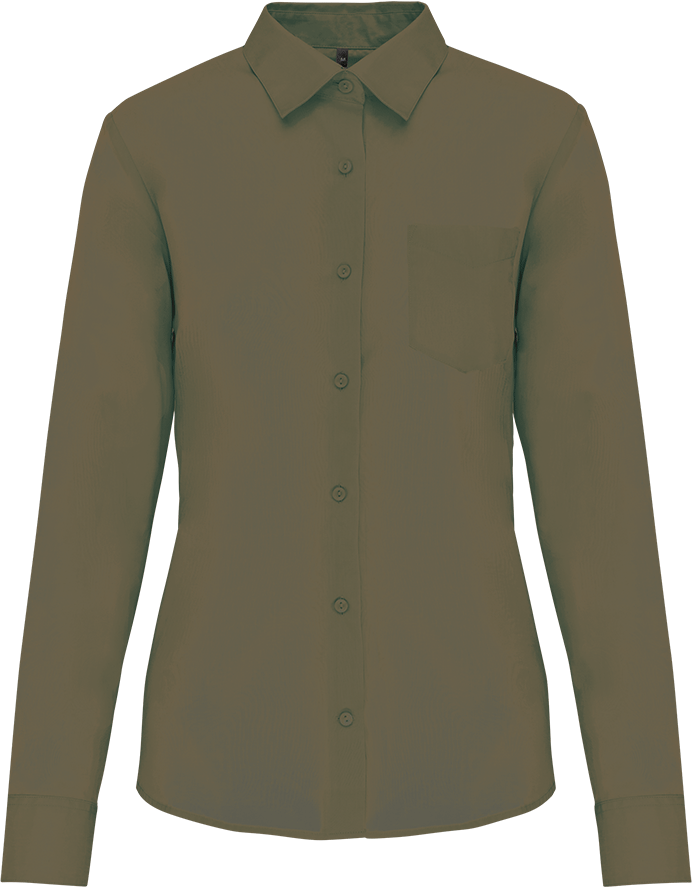 K549 – Polykatoen damesblouse popeline 465824