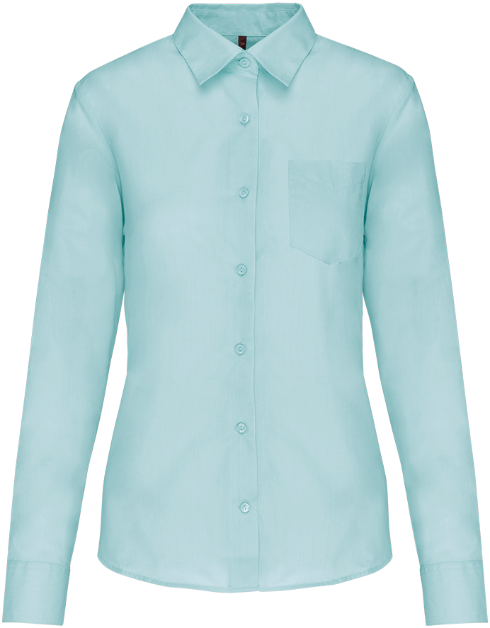 K549 – Polykatoen damesblouse popeline 465826