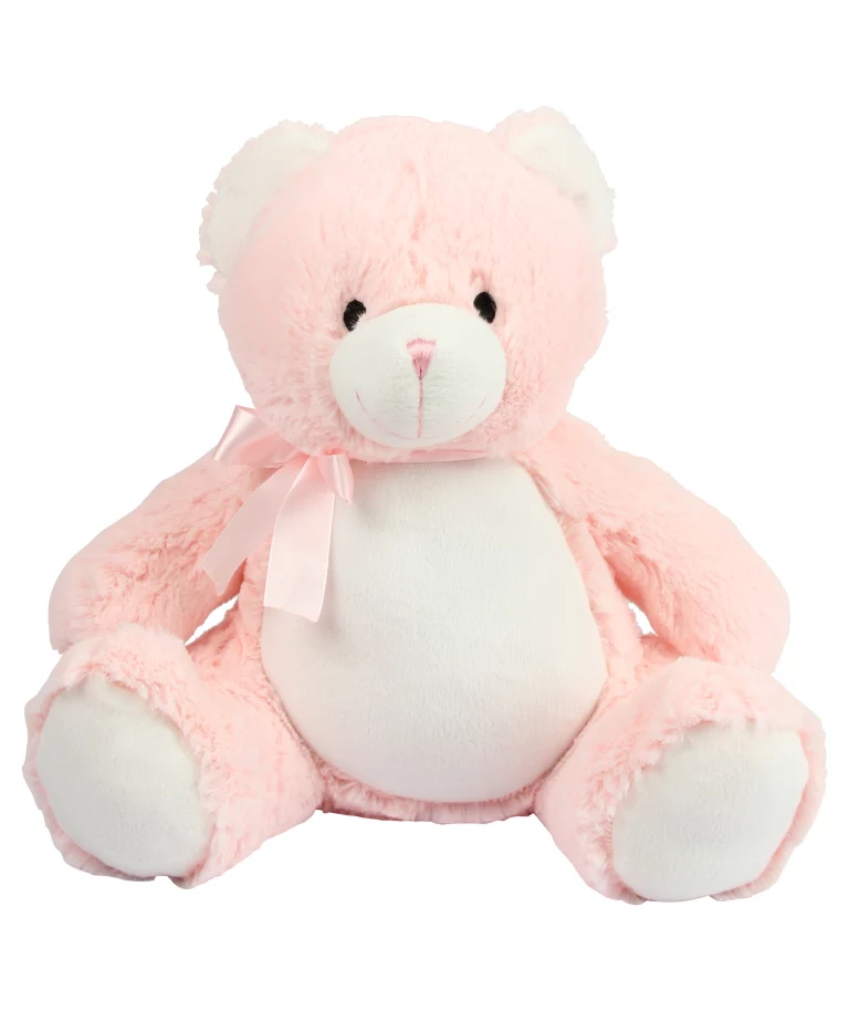 mm556 - knuffel beer baby roze -