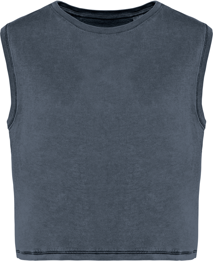 NS342 – Gewassen dames biokatoen mouwloos T-shirt 466087