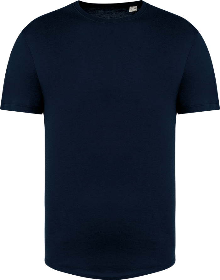 NS331 – Biokatoen Heren T-shirt met afgeronde onderzijde 466045